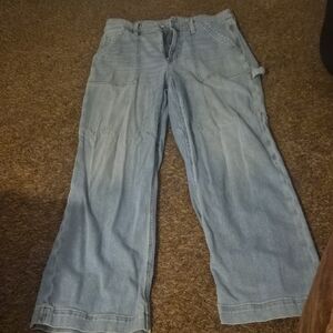 American Eagle Outfitters Stretch Jeans - Light Blue